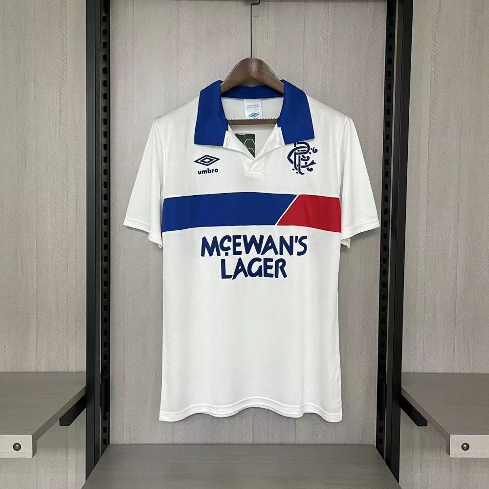 Retro 1994 Rangers away football jersey Retro