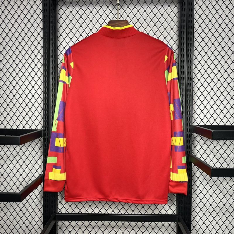 Retro 1995-96 England goalkeeper Long Football jersey retro