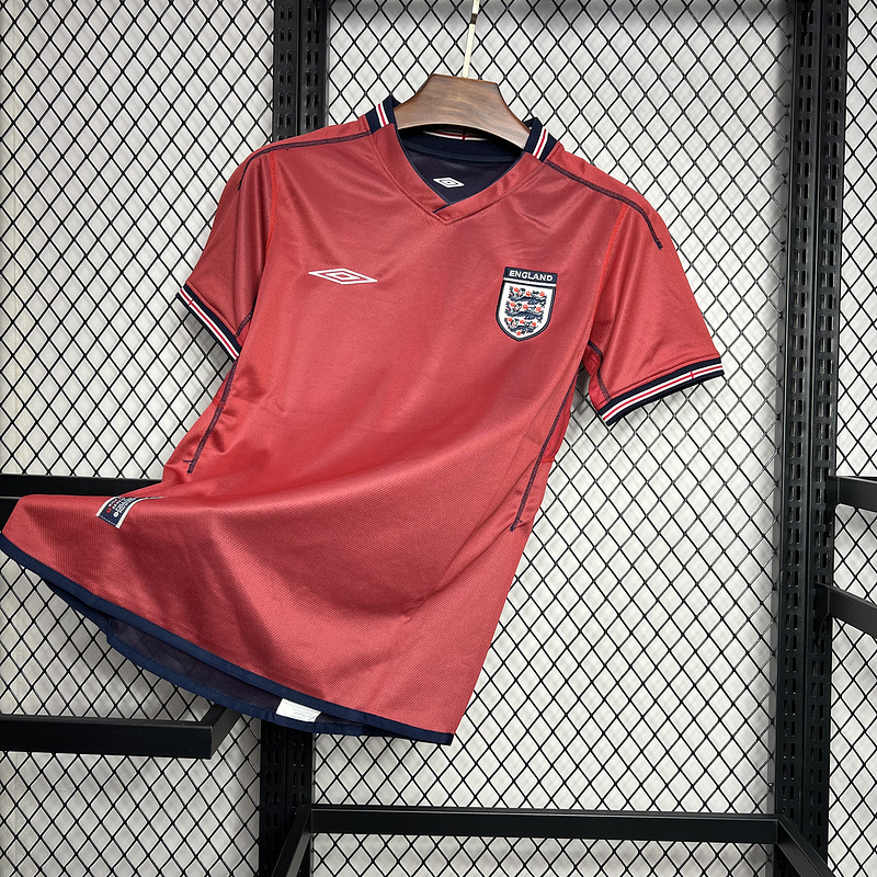 Retro 2002 England away Football jersey retro