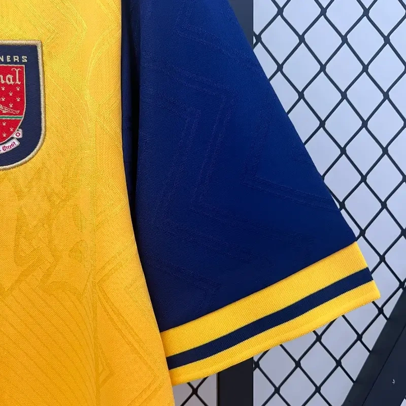 Retro 1996-97 Arsenal away BERGKAMP ADAMS WRIGHT Football jersey retro