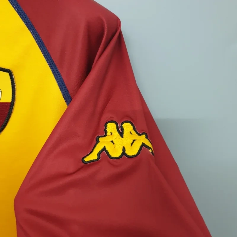 Retro AS Roma 2001-02 Home Football jersey retro