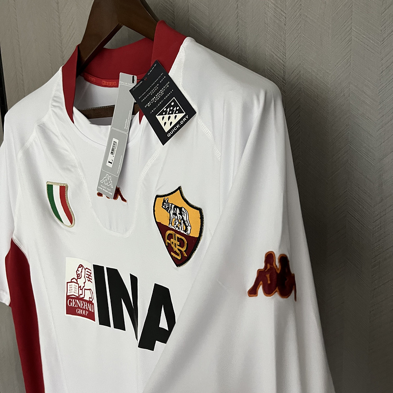 Retro AS Roma 2001-02 Away Football jersey retro