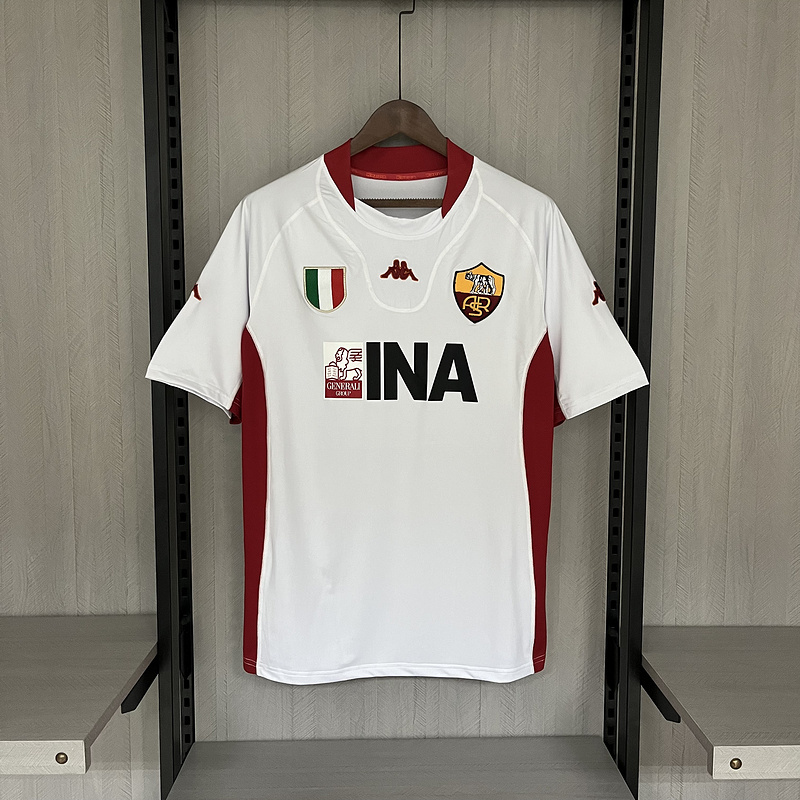 Retro AS Roma 2001-02 Away Football jersey retro