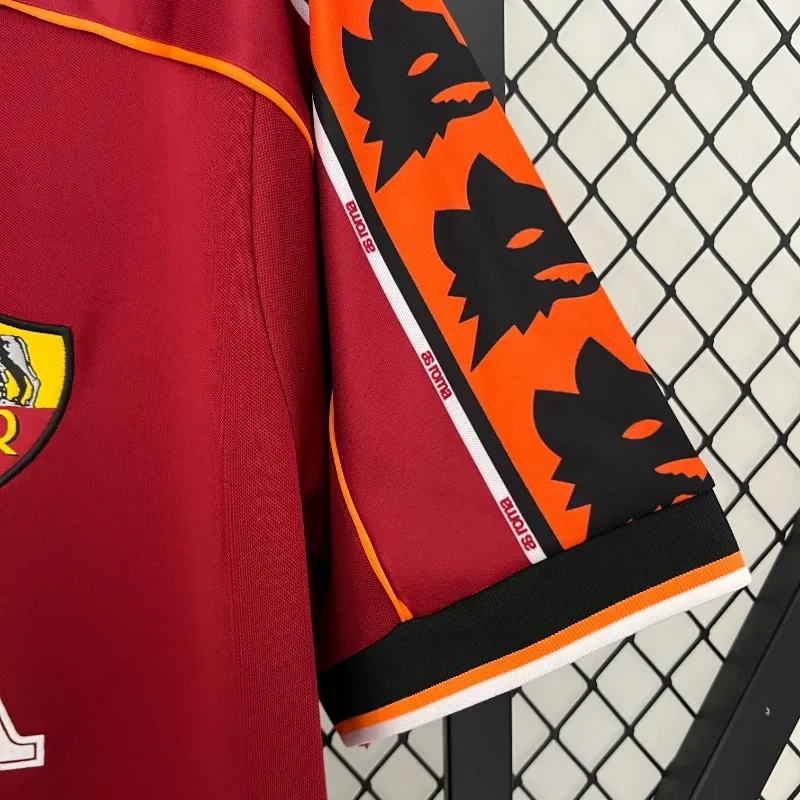 Retro 1998-99 AS Roma home Football jersey retro