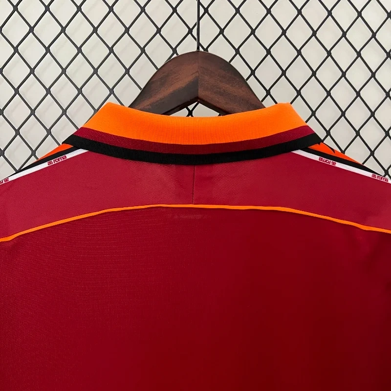 Retro 1998-99 AS Roma home Football jersey retro