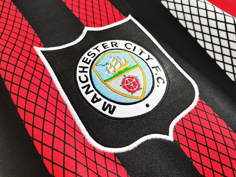 Retro 1994-96 Manchester City Away Football jersey retro