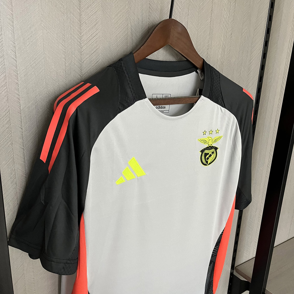 2024-25 Benfica Training Camp Grey football jersey