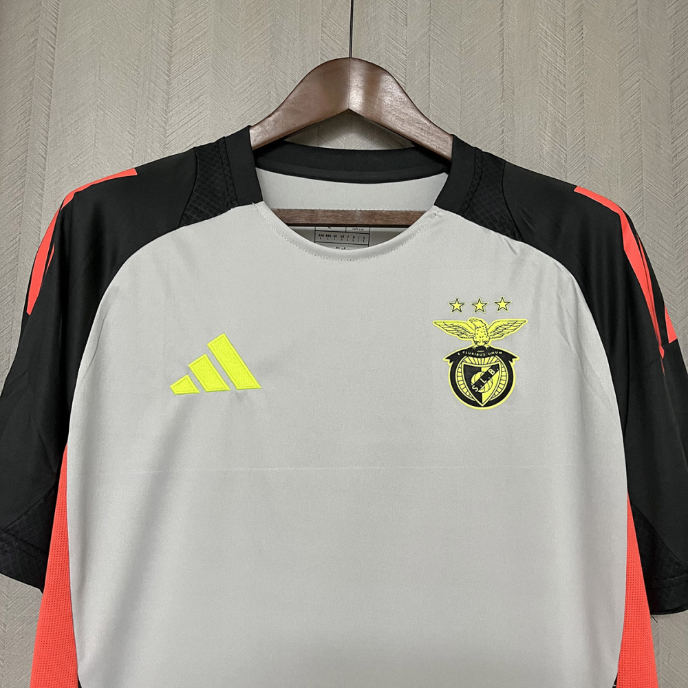 2024-25 Benfica Training Camp Grey football jersey