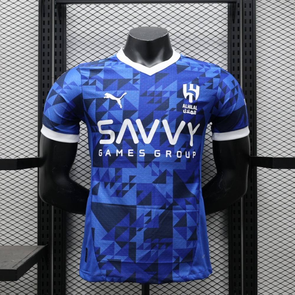 24-25 al hilal Players Riyadh Crescent Home football jersey
