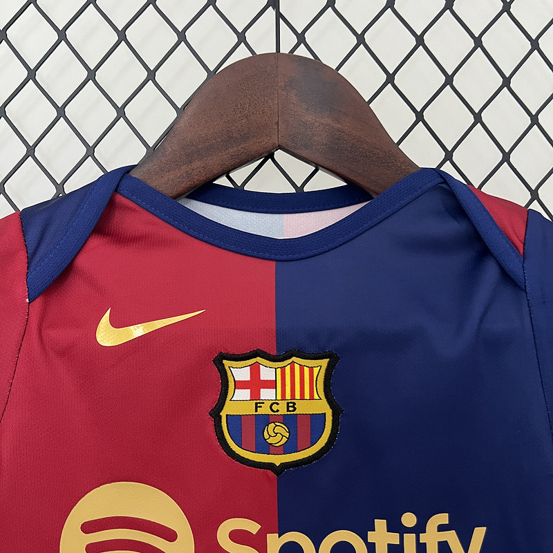 2024-25 Baby Barcelona Home Football jersey