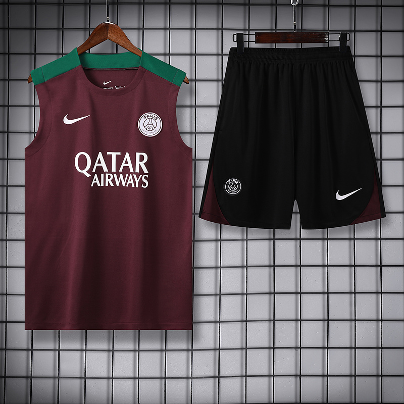2024-25 season PSG Sleeveless Vest Training Wear suit