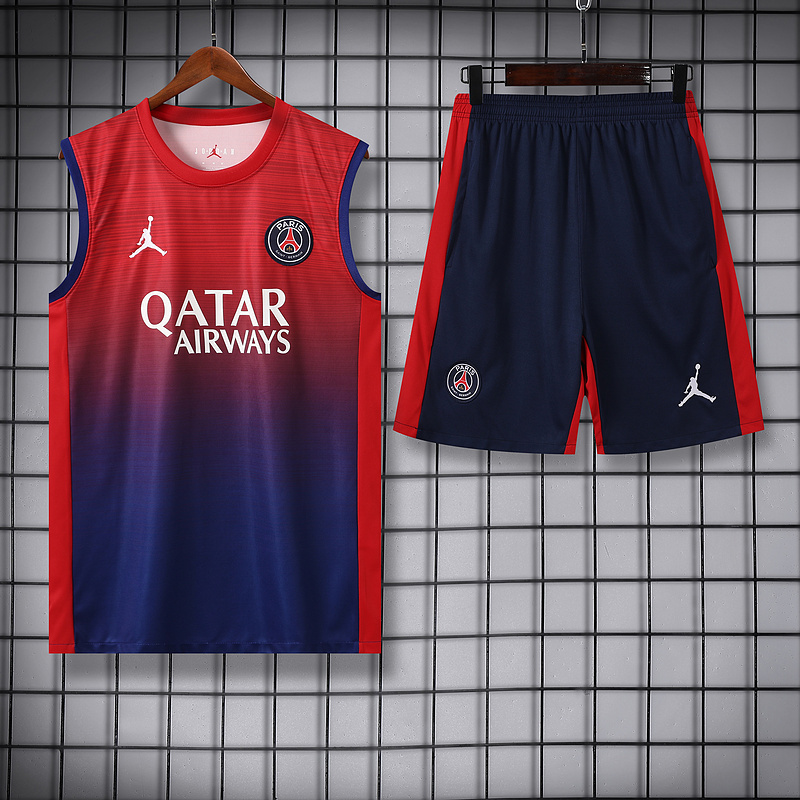 2024-25 season PSG Sleeveless Vest Training Wear suit