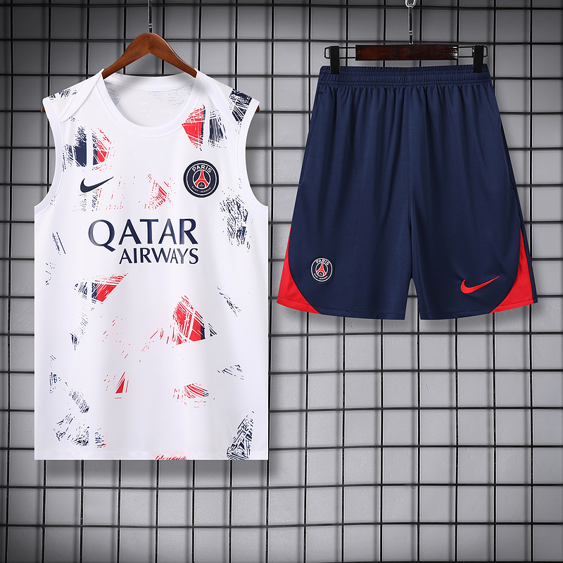 2024-25 season PSG Sleeveless Vest Training Wear suit
