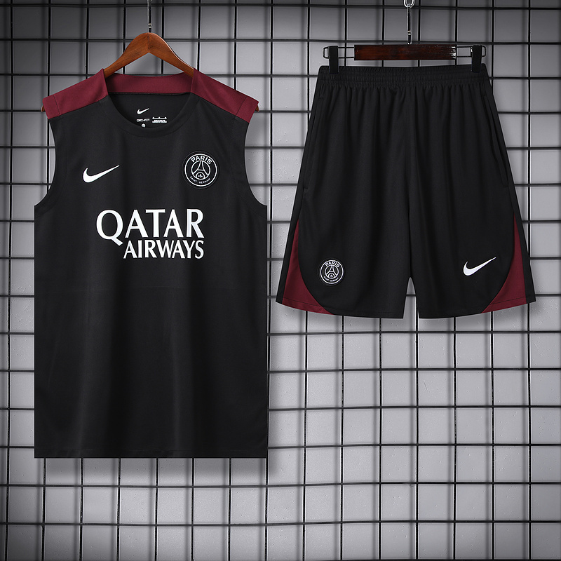 2024-25 season PSG Sleeveless Vest Training Wear suit