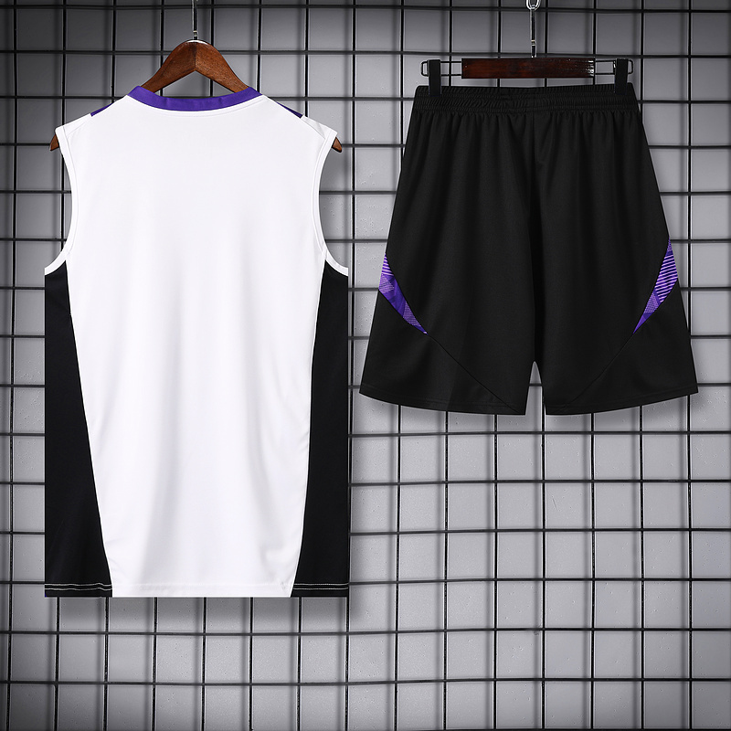 2024-25 Real Madrid Sleeveless Vest Training Wear