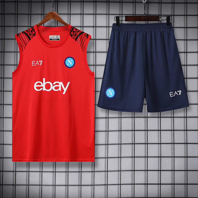 2024-25 Napoli Sleeveless Vest Training Wear
