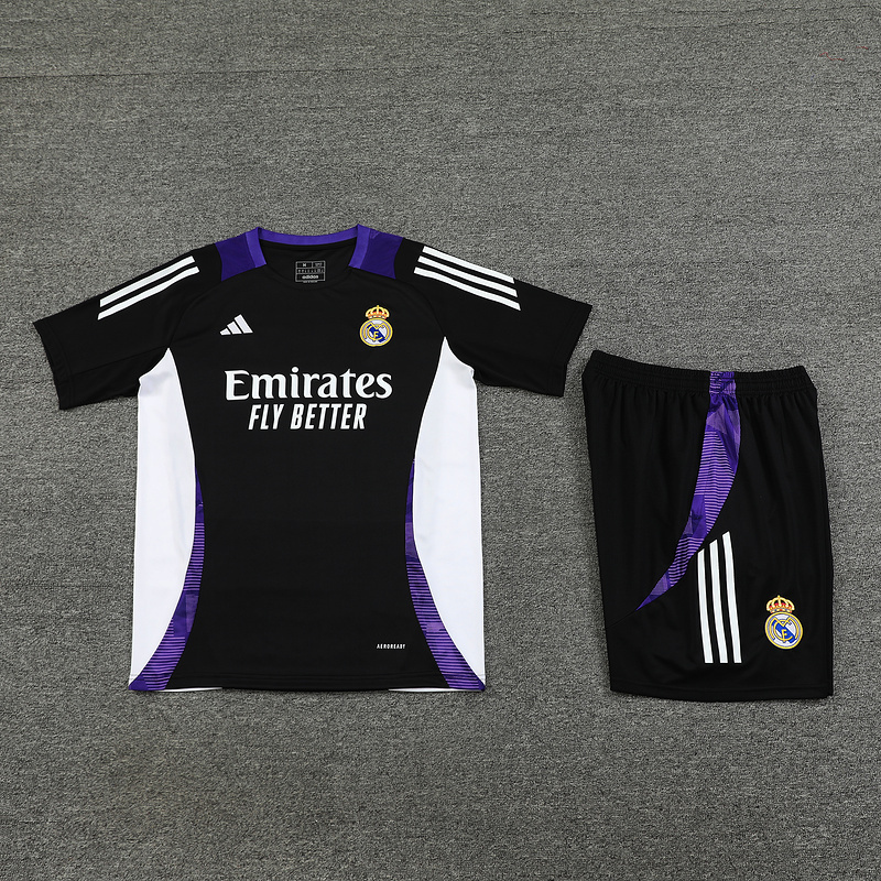 2024-25 Real Madrid Short Sleeve Training Wear