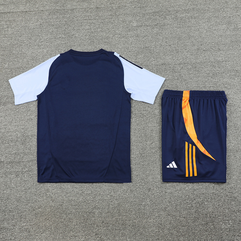 2024-25 Real Madrid Short Sleeve Training Wear