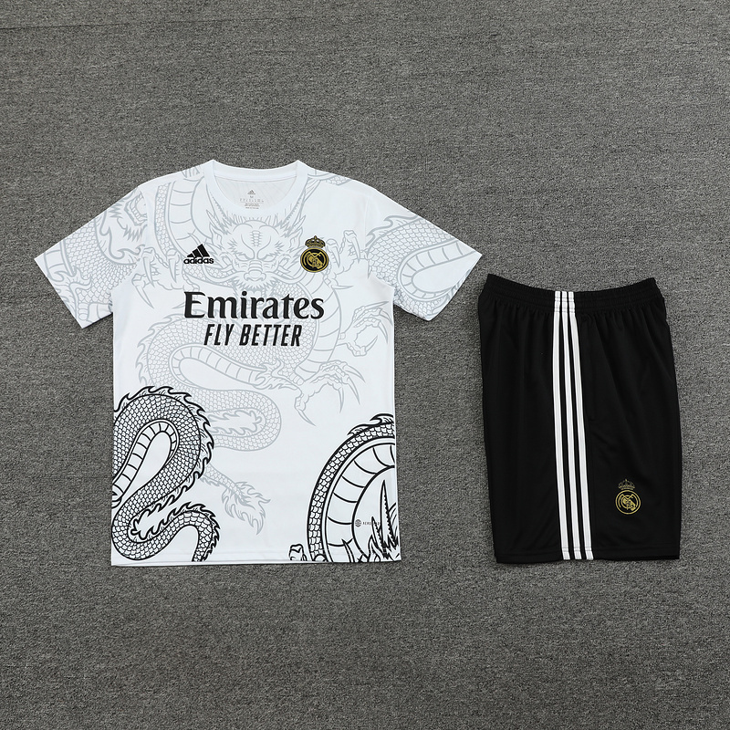 2024-25 Real Madrid Short Sleeve Training Wear