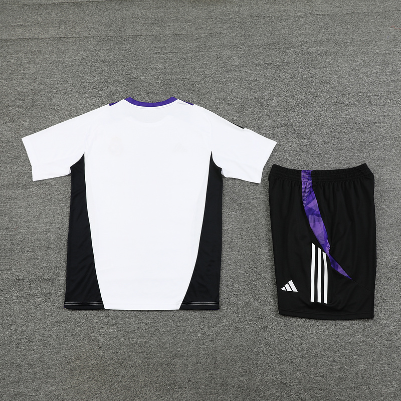 2024-25 Real Madrid Short Sleeve Training Wear