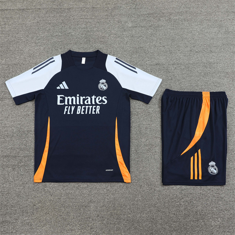 2024-25 Real Madrid Short Sleeve Training Wear