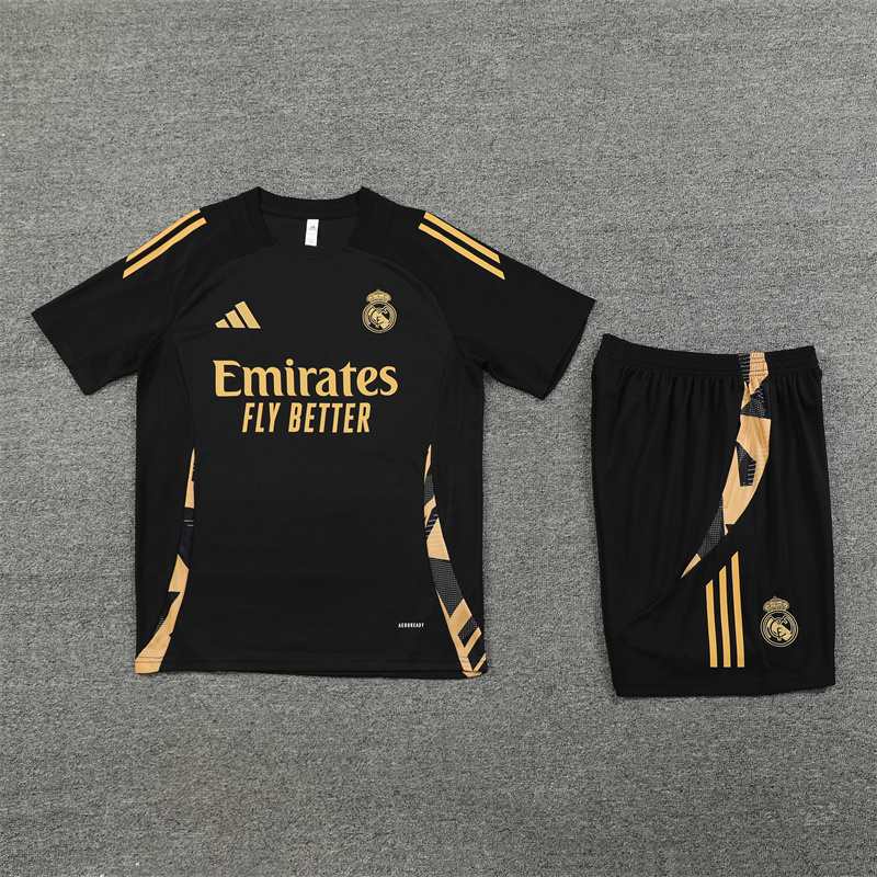 2024-25 Real Madrid Short Sleeve Training Wear