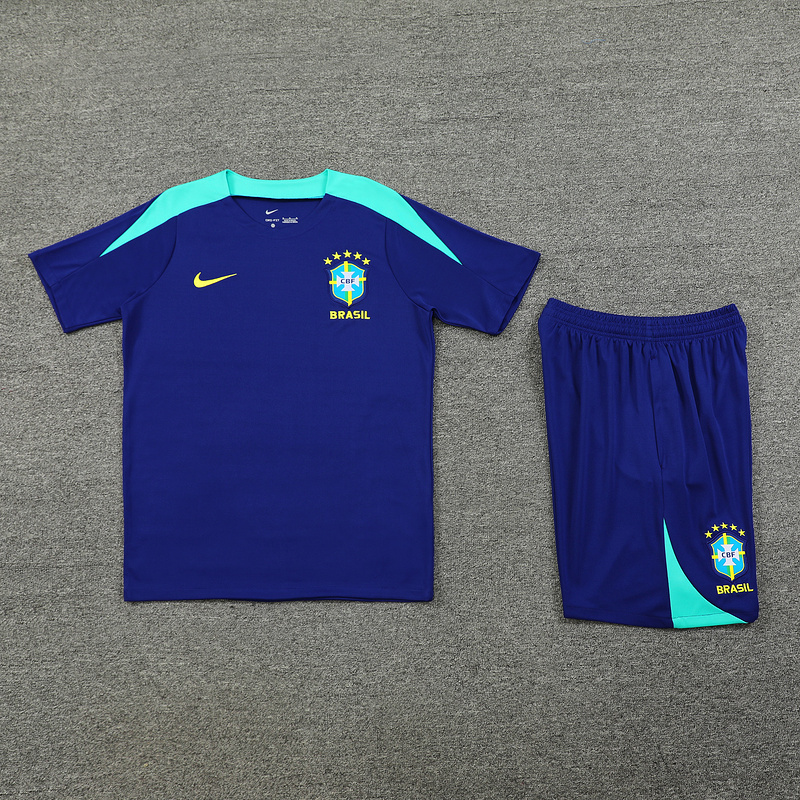 2024-25 Brazil Short-sleeved training clothese