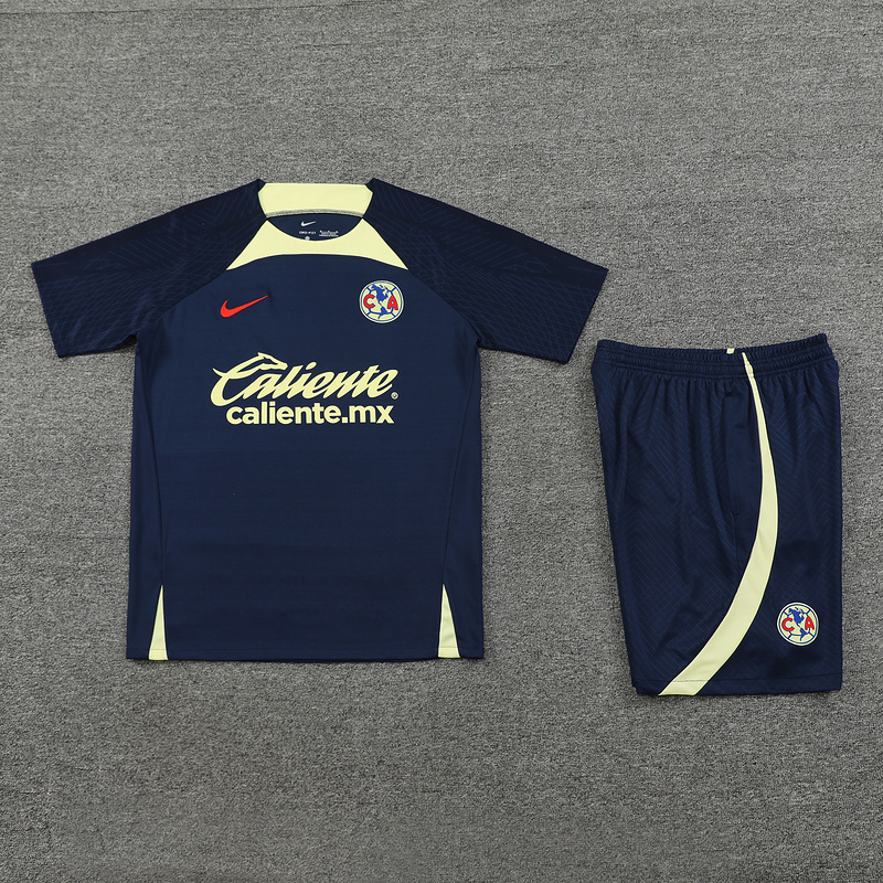 2024-25 Club America Short-sleeved training clothese