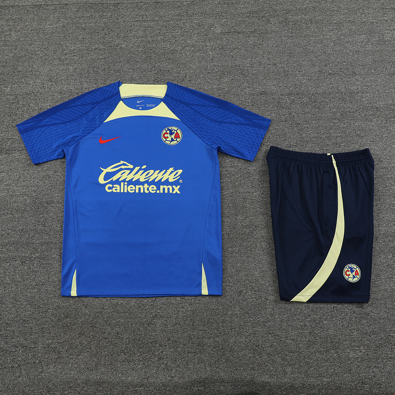 2024-25 Club America Short-sleeved training clothese