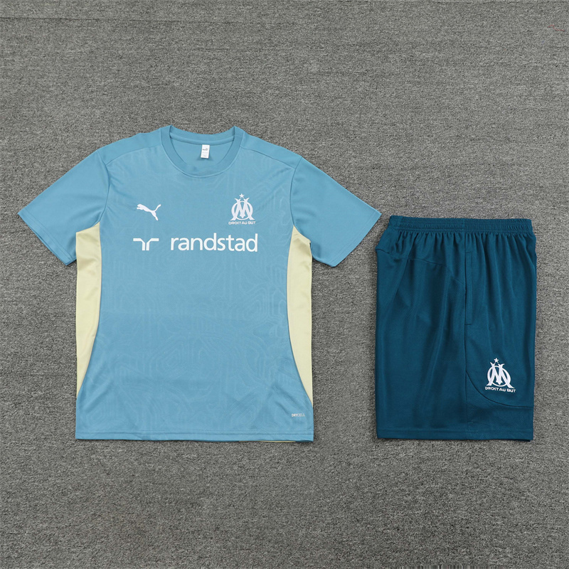 2024-25 Marseille Short-sleeved training clothese