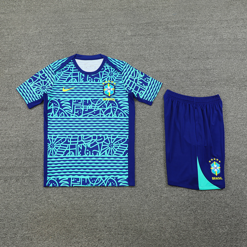 2024-25 Brazil Short-sleeved training clothese