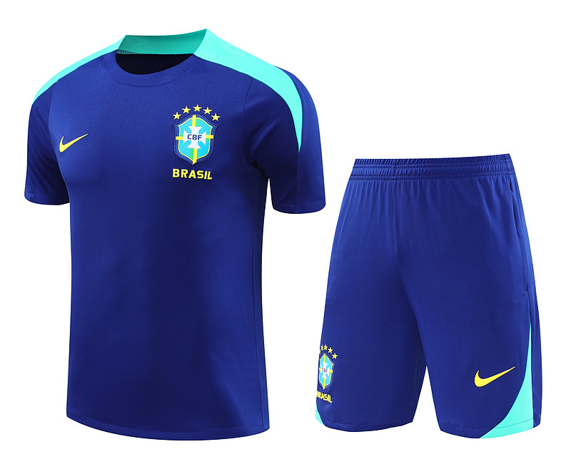 2024-25 Brazil Short-sleeved training clothese