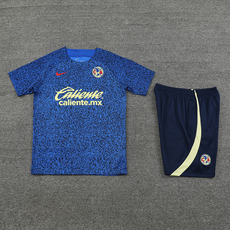 2024-25 Club America Short-sleeved training clothese