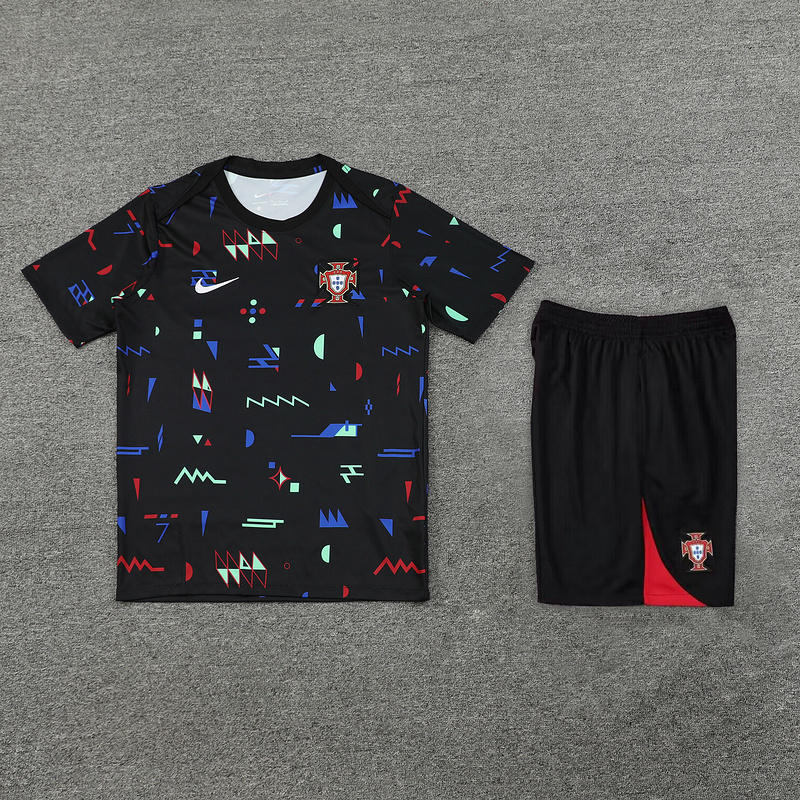 2024-25 Portugal Short-sleeved training clothese