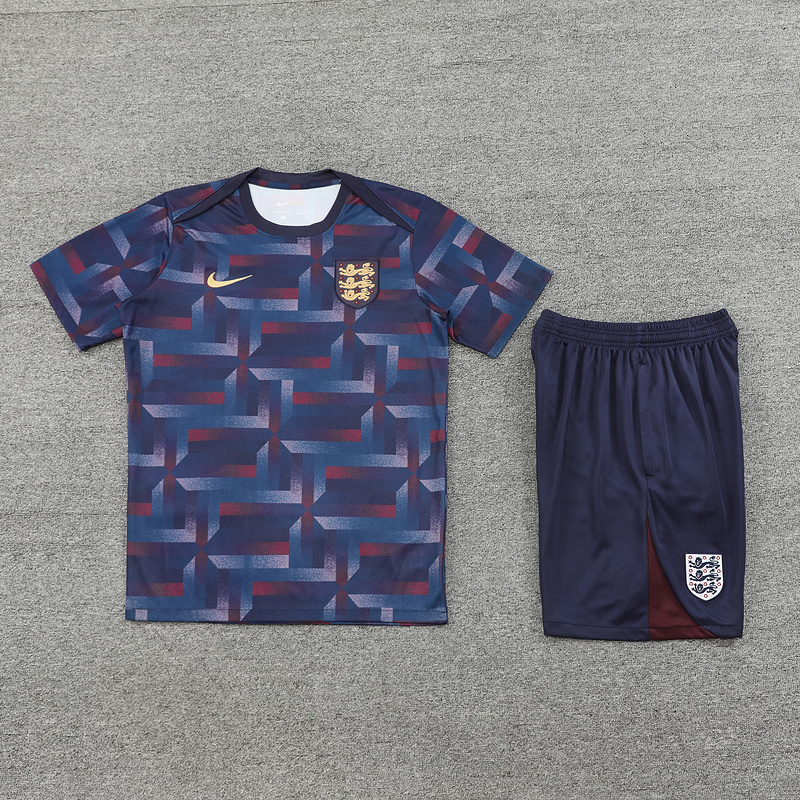 2024-25 England Short-sleeved training clothes