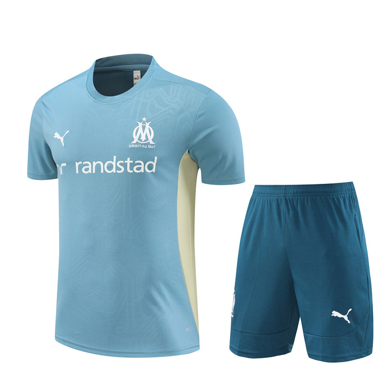 2024-25 Marseille Short-sleeved training clothese