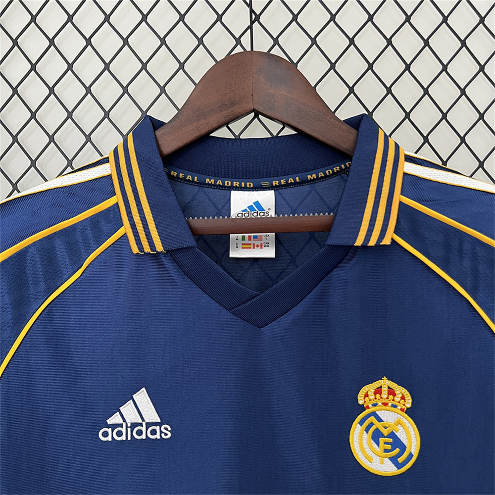 Retro 1998-00 Real Madrid away Football jersey retro