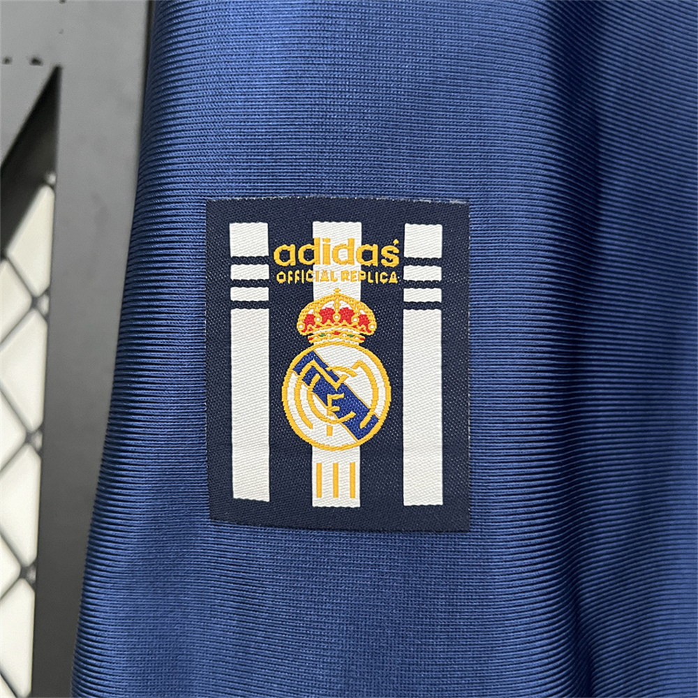 Retro 1998-00 Real Madrid away Football jersey retro