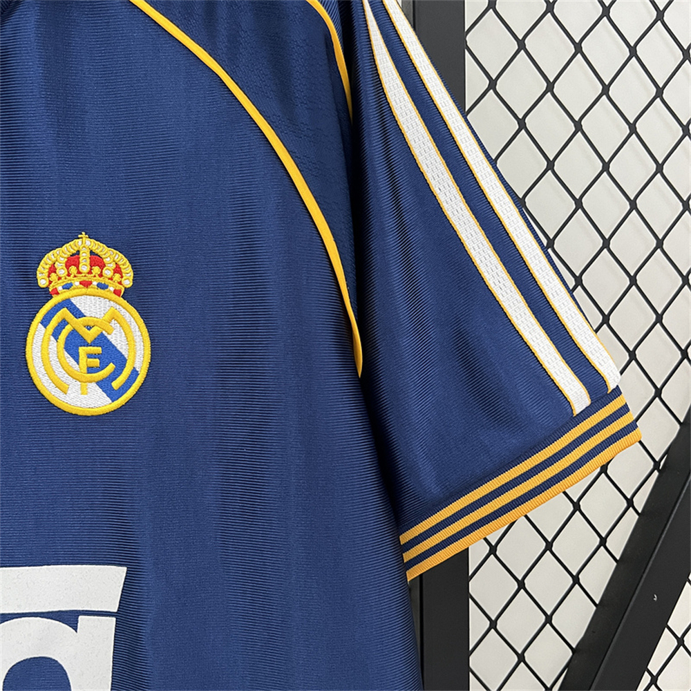 Retro 1998-00 Real Madrid away Football jersey retro