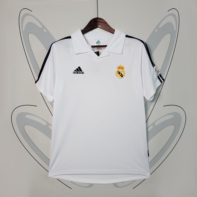 Retro 2002 Real Madrid home Football jersey retro