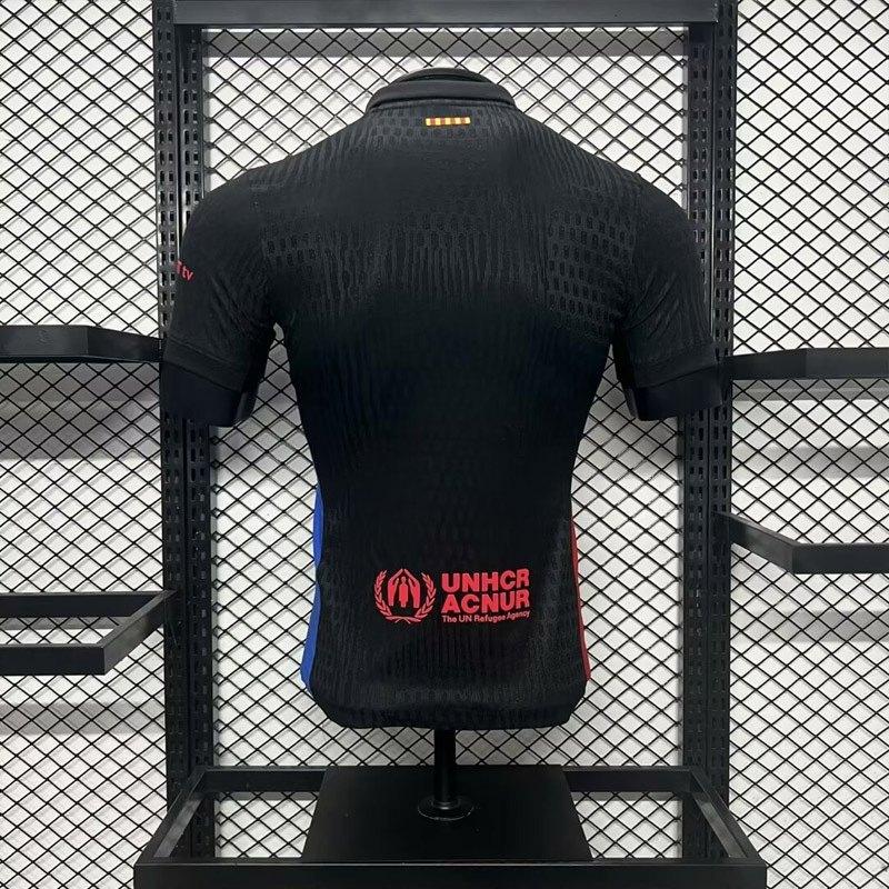 Player 2024-25 Barcelona Away Sponsor Coldplay Fourth Football jersey