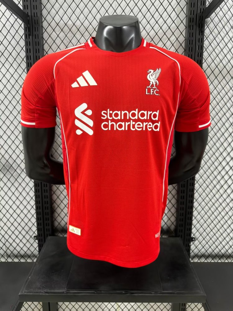 2025-26 Liverpool Home Player Edition Football jersey