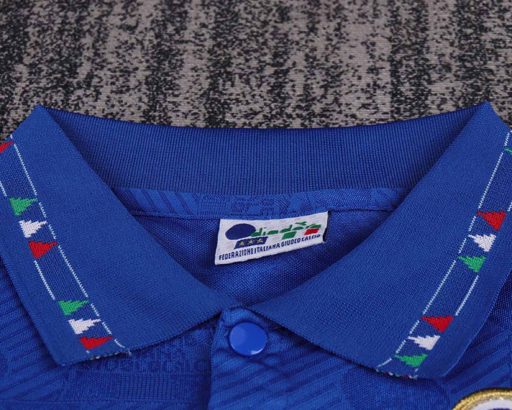 1994 Italy Home Kids Retro Football Jersey