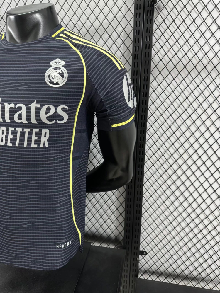 2025-26  Real Madrid Player Version Away Player Version Football jersey MODRIC VINI JR. BELLINGHAM CARVAJAL