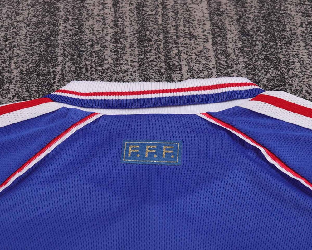 1998 France Home Retro Football jersey child Zidane LIZARAZU Henry