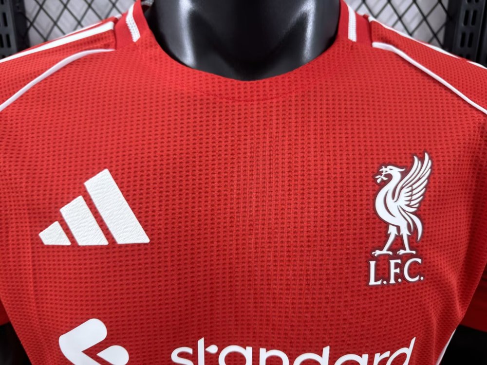 2025-26 Liverpool Home Player Edition Football jersey