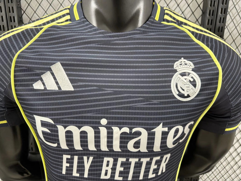 2025-26  Real Madrid Player Version Away Player Version Football jersey MODRIC VINI JR. BELLINGHAM CARVAJAL