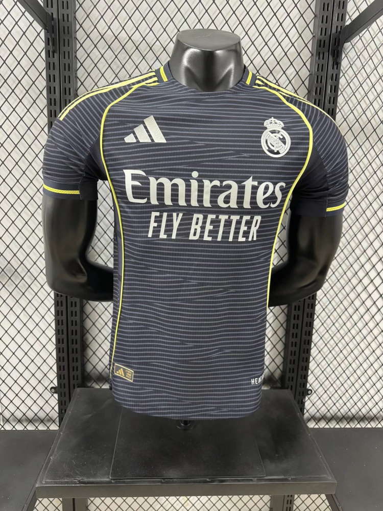 2025-26  Real Madrid Player Version Away Player Version Football jersey MODRIC VINI JR. BELLINGHAM CARVAJAL
