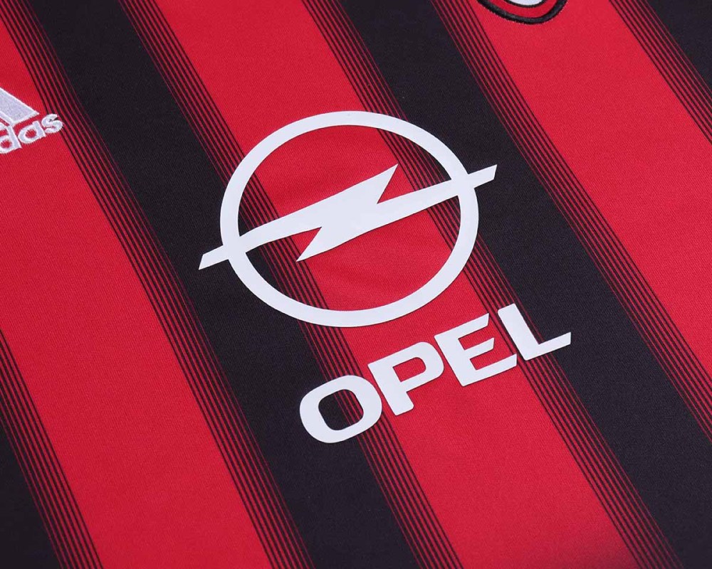 2004-05 AC Milan  Home Retro KIDS Football jersey