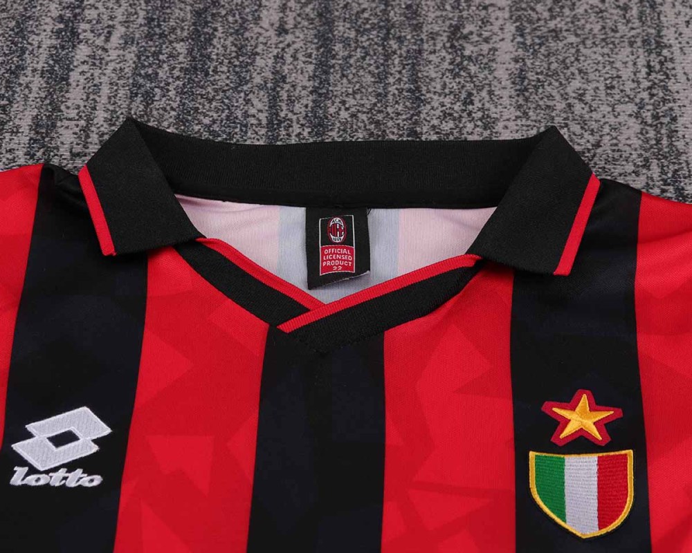 1993-94 AC Milan  Home Retro KIDS Football jersey